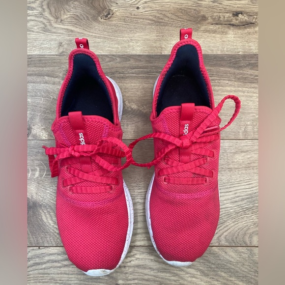 Women’s Red Adidas Size 10 - Picture 2 of 5